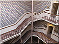 Staircase of Queen's Hotel Cheltenham